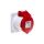 Gniazdo tablicowe 16A 4P 400V 6h IP44 proste 1315