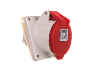 Gniazdo tablicowe 32A 4P 400V 6h IP44 skośne 12311