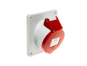 Gniazdo tablicowe 16A 5P 400V 6h IP44 skośne Quick-Connect 12730