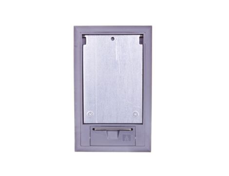 Kaseta podłogowa na osprzęt 3-modułowa szara GES2 DB 7011 7405100