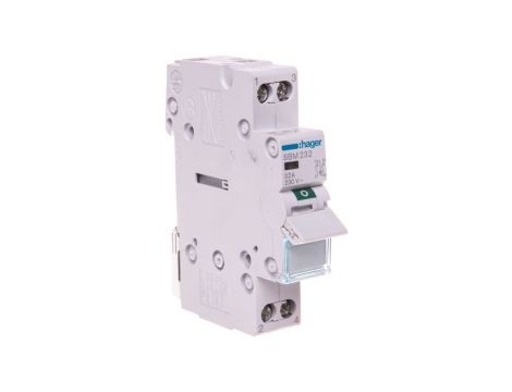 Rozłącznik modułowy z lampką sygnalizacyjną 32A 2P SBM232