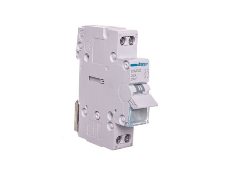 Przełącznik modułowy zasilania I-II 32A 1P SFM132