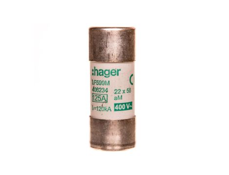 Bezpiecznik cylindryczny 22x58 aM 125A LF599M