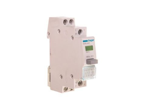 Przełącznik przyciskowy z lampką zieloną 16A 2R SVN441