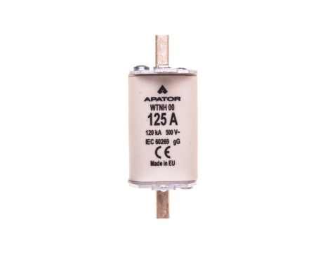 Wkładka bezpiecznikowa NH00 125A gG 500V WTNH 00 125A 1115282114T