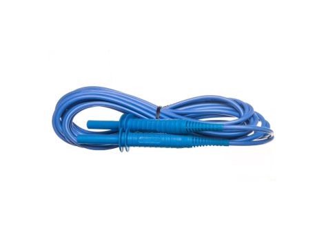 Przewód pomiarowy 5m niebieski 5kV /wtyki bananowe/ WAPRZ005BUBB5K
