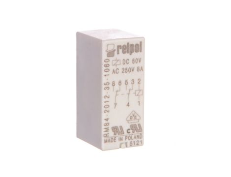 Przekaźnik miniaturowy 2P 8A 60V DC PCB RM84-2012-35-1060 600338 /20szt./
