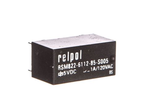 Przekaźnik subminiaturowy-sygnałowy 2P 1A 5V DC PCB RSM822-6112-85-S005 2611731