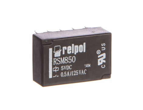 Przekaźnik subminiaturowy-sygnałowy 2P 0,5A 5V DC PCB RSM850-6112-85-1005 2611705