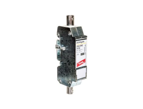 Ogranicznik przepięć DEHNgate BNC VC adapter do ochrony kamer gniazdo BNC/gniazdo BNC na szynę TH 35mm 909711