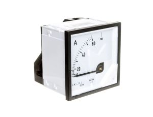 Amperomierz analogowy tablicowy 60/360A do przekładnika 60/5 72x72mm IP50 C3 K=90 st. EA17N H41400000000