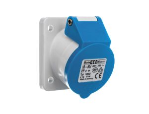 Gniazdo tablicowe skośne 16A 3p 230V 6h IP44 12092