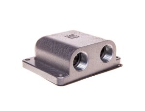 Dławnica kablowa kątowa podwójna 2xM20 IP55 bez uszczelnienia SKINDICHT SE-M 220/320 2x20x1,5 bez E+D 52108041