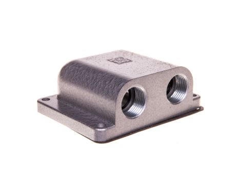 Dławnica kablowa kątowa podwójna 2xM20 IP55 bez uszczelnienia SKINDICHT SE-M 220/320 2x20x1,5 bez E+D 52108041