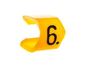 Oznacznik pierścieniowy otwarty PC 20/6 61821460 /200szt./