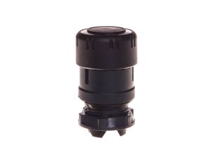 Napęd przycisku grzybkowego czarny przez obrót ZB5AS42