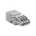 Wtyk X-COM 1-przewodowy 4-biegunowy szary 769-104 /50szt./