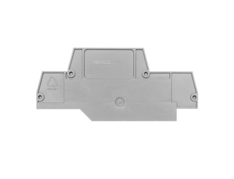 Ścianka końcowa / wewnętrzna szara 279-518 /25szt./