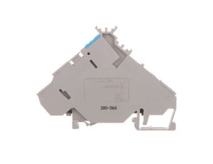 Złączka zasilająca do elementów wykonawczych 2,5mm2 szara 280-568 /20szt./