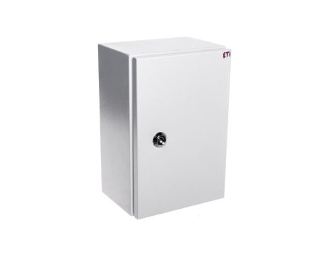 Obudowa metalowa 300x200x150mm IP66 z płytą ETIBOX GT 30-20-15 001102101