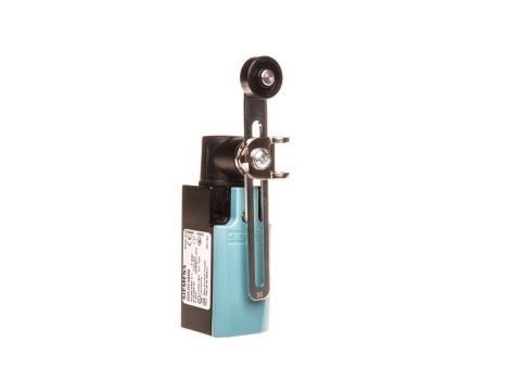 Wyłącznik krańcowy 1Z 1R pełzające metal 31mm dźwignia uchylna 100mm regulowana z rolką 19mm z tworzywa IP67 3SE5212-0BK50