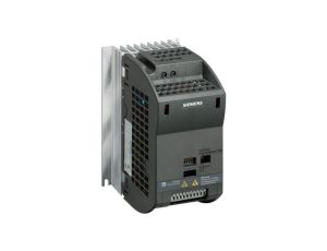 Falownik 0,6kW Uwe=1x200-240V, Uwy=3x240V/3,2A 3we cyfrowe 1we analogowe/cyfrowe NPN Sinamics G110 6SL3211-0AB15-5UB1