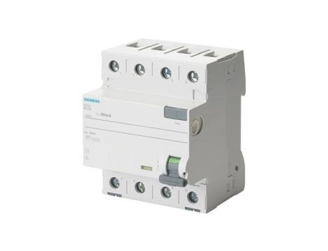 Wyłącznik różnicowoprądowy 4P 80A 0,03A typ A 30mA 400V SENTRON 5SV3347-6