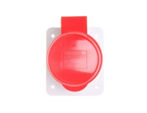Gniazdo stałe 5P 32A 400V czerwone IP44 10 6H IEC 309 HP GW62221H /opak. 25/