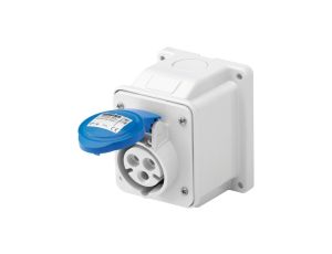 Gniazdo stałe 3P 32A 230V niebieskie IP44 10 6H IEC 309 HP GW62415 /opak. 16/