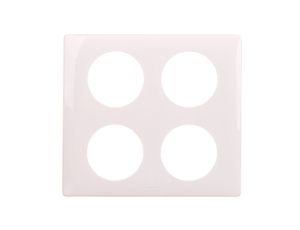 CELIANE Ramka poczwórna (podwójna2) biała 068608