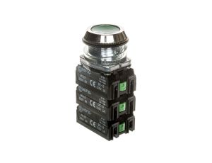 Przycisk sterowniczy 30mm zielony 6Z z samopowrotem NEF30-K6X W0-NEF30-K 6X Z