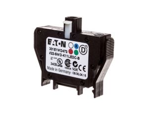 Styk pomocniczy 1P z diodą LED niebieską montaż czołowy SmartWire-DT 116004