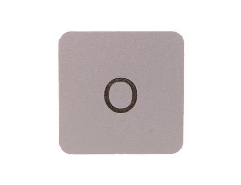 Etykieta samoprzylepna na obudowę22x22mm srebrna inskrypcja /O/ SIRIUS ACT 3SU1900-0AF81-0QA0 /10szt./