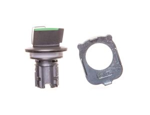 Napęd przełącznika 3 położeniowy I-O-II 30mm zielony podświetlany z samopowrotu metal mat IP69k Sirius ACT 3SU1062-2DM40-0AA0