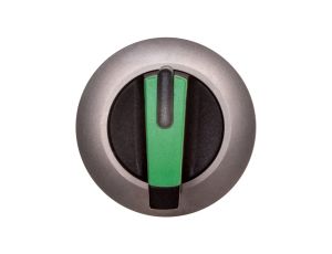 Napęd przełącznika 3 położeniowy I-O-II 30mm zielony podświetlany bez samopowrotu metal mat IP69k Sirius ACT 3SU1062-2DL40-0AA0