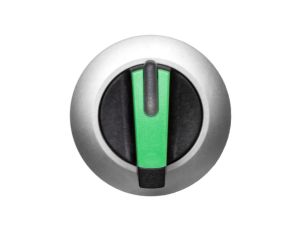 Napęd przełącznika 2 położeniowy O-I 30mm zielony z podświetleniem bez samopowrotu metal mat IP69k Sirius ACT 3SU1062-2DF40-0AA0