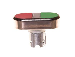 Napęd przycisku podwójnego 22mm zielony i czerwony metalowy IP69k Sirius ACT 3SU1050-3AB42-0AA0