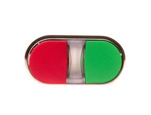 Przycisk podwójny 22mm metal zielony/czerwony przyciski płaski/wysoki z samopowrotem SIRIUS ACT 3SU1050-3BB42-0AA0