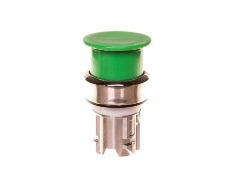 Napęd przycisku grzybkowego 22mm zielony 30mm z samopowrotem metalowy IP69k SIRIUS ACT 3SU1050-1AD40-0AA0