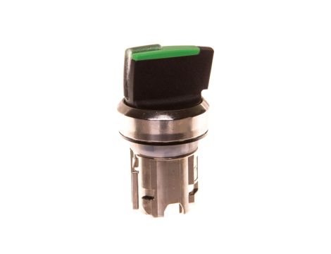 Napęd przełącznika 3 położeniowy IOII 22mm zielony z podświetleniem z samopowrotem metal mat IP69k Sirius ACT 3SU1052-2BM40-
