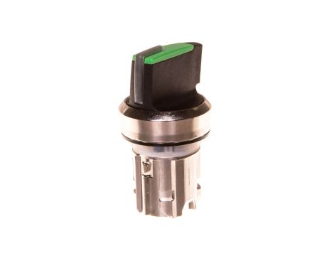Napęd przełącznika 3 położeniowy I-OII 22mm zielony podświetlany stabilny/niestabilny metal mat IP69k Sirius ACT 3SU1052-2BN40