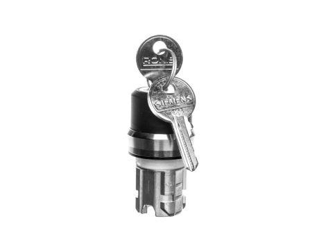 Napęd przełącznika 2 pożeniowy O-I 22mm z kluczem bez samopowrotu metal IP69k Sirius ACT 3SU1050-4CF01-0AA0
