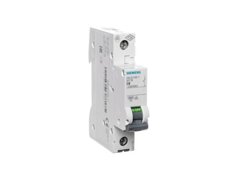 Wyłącznik nadprądowy 1P C 8A 6kA AC 5SL6108-7