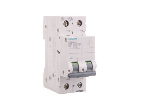 Wyłącznik nadprądowy 2P C 4A 6kA AC 5SL6204-7