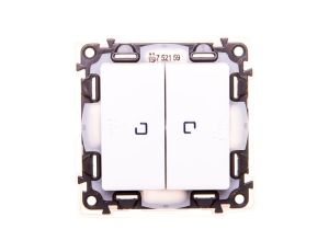 VALENA LIFE Łącznik schodowy z podświetleniem biały 752159