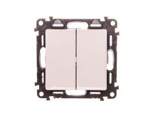 VALENA LIFE Łącznik schodowy podwójny kremowy 752208