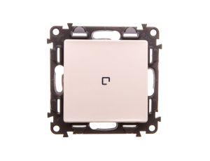 VALENA LIFE Przycisk z podświetleniem kremowy 752212