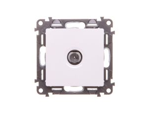 VALENA LIFE Gniazdo antenowe TV końcowe biały 753160