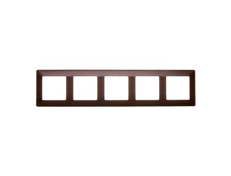 VALENA LIFE Ramka pięciokrotna wenge 754175