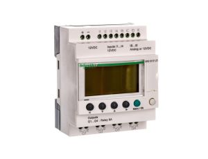 Kompaktowy przekaźnik programowaln ZELIO LOGIC 8WE_D/4WY_T 12VDC RTC/LCD